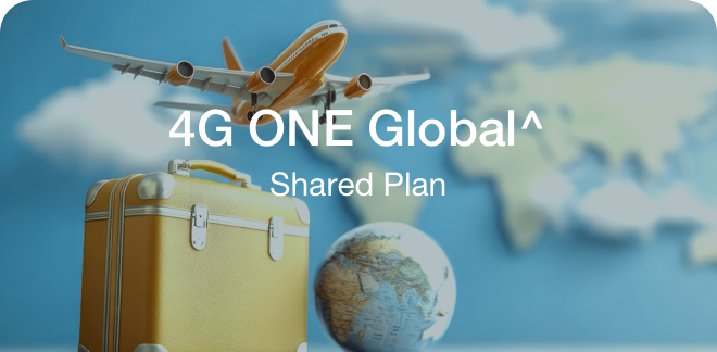 4G ONE Global^ Shared Data Plan